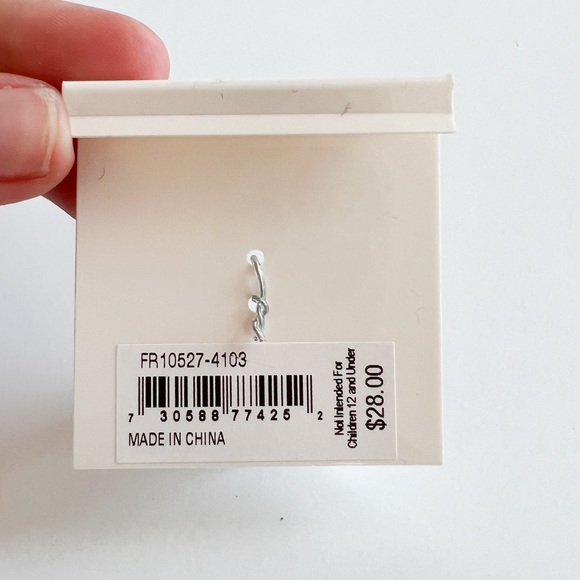 2/$20 NWT French Connection Stone Ring Sz 7 - Picture 4 of 4